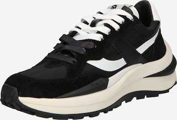 ASH Platform trainers 'SPIDER' in Black: front