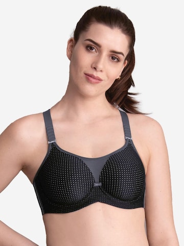 ANITA Minimiser Bra 'Performance WireX Sport' in Black