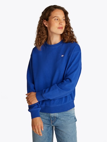 TOMMY HILFIGER Sweatshirt in Blauw: voorkant