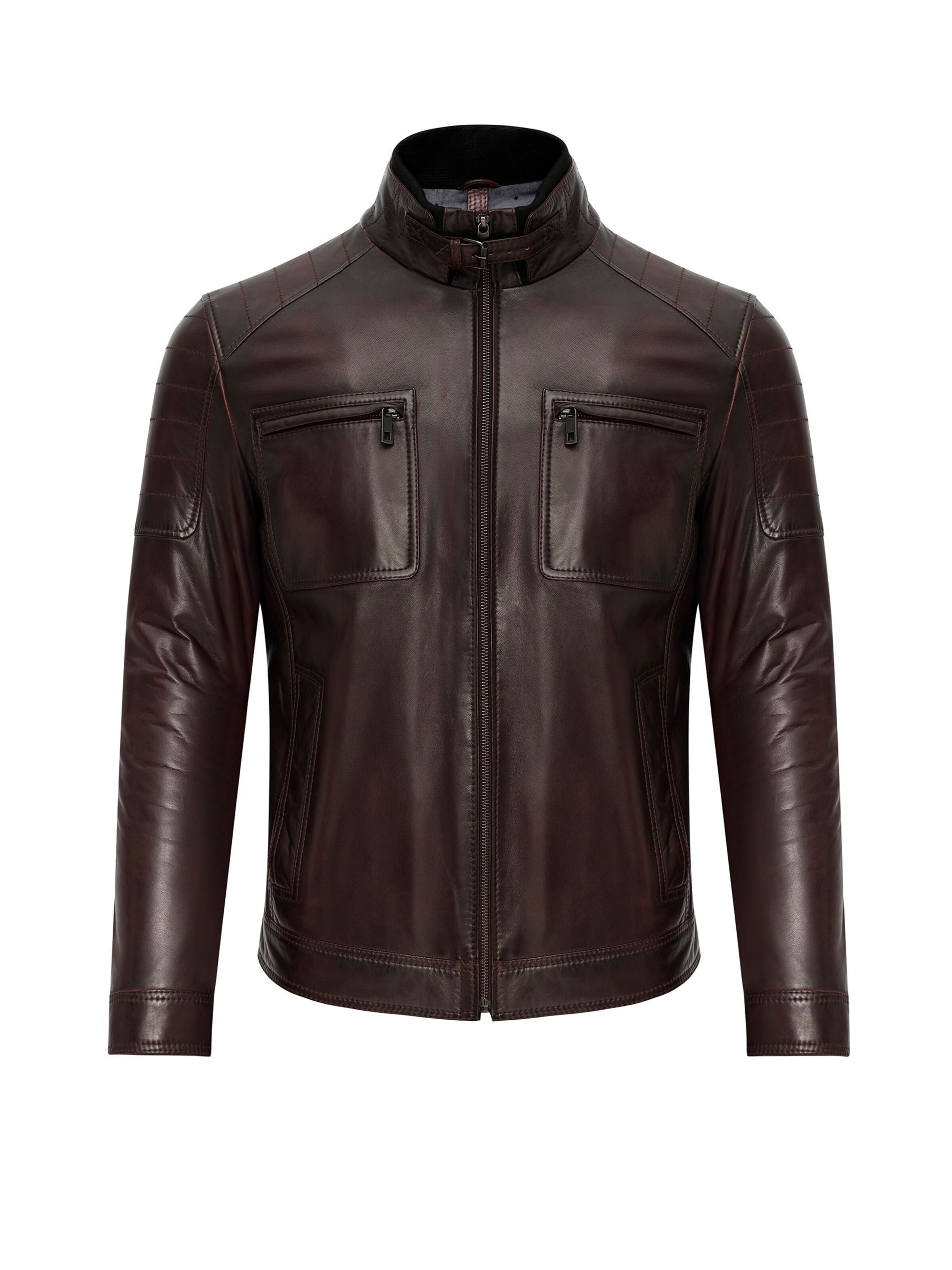 Derimod Between-season jacket in Red: front