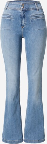 Liu Jo Flared Jeans in Blauw: voorkant