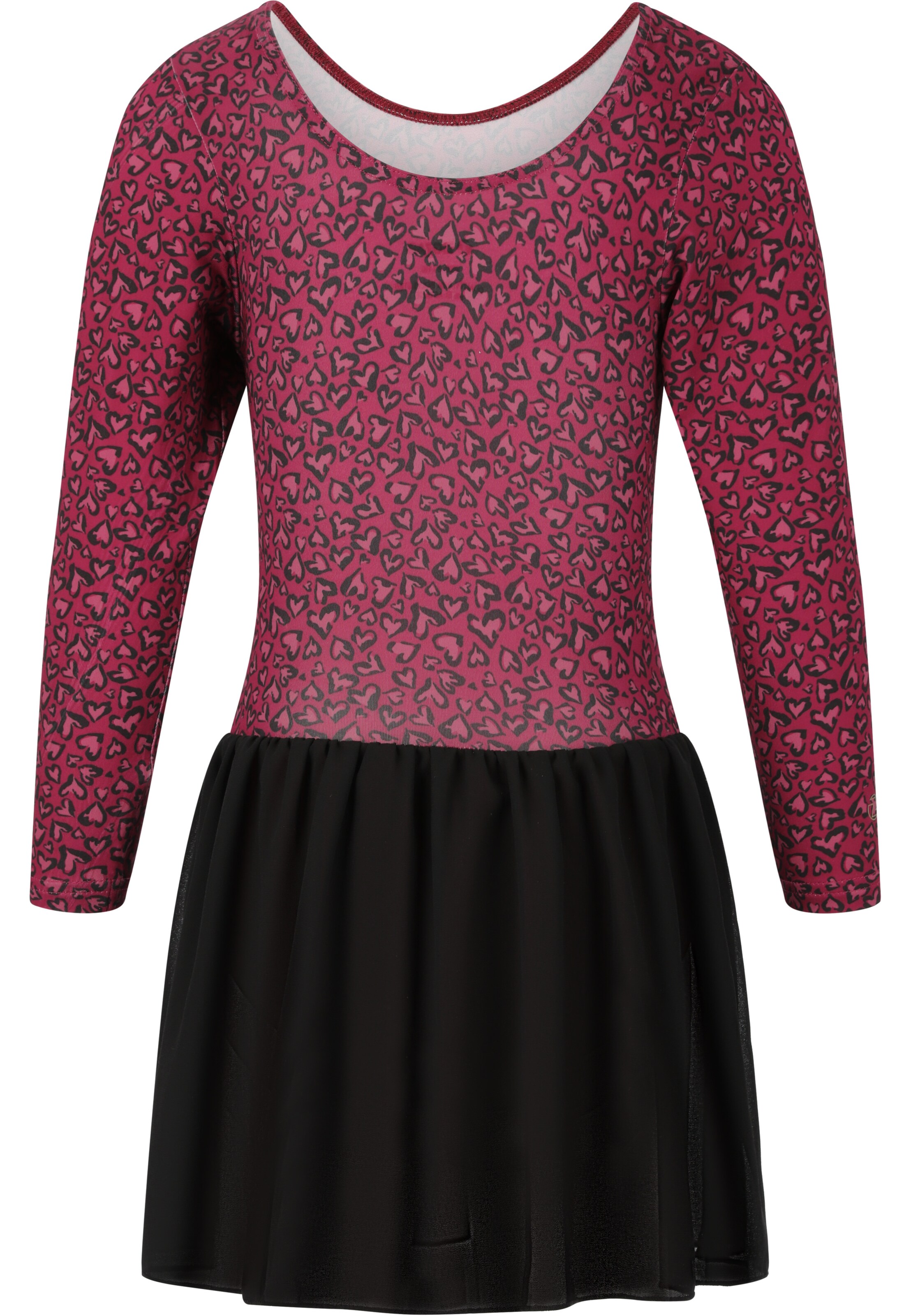 ZigZag Gymnastikanzug 'Ditte' in Rot: Vorderseite