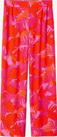 MANGO Broek 'Poems' in Roze: voorkant