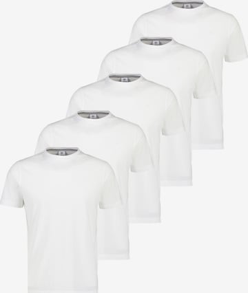 LERROS Shirt 'Basic' in Weiß: Vorderseite