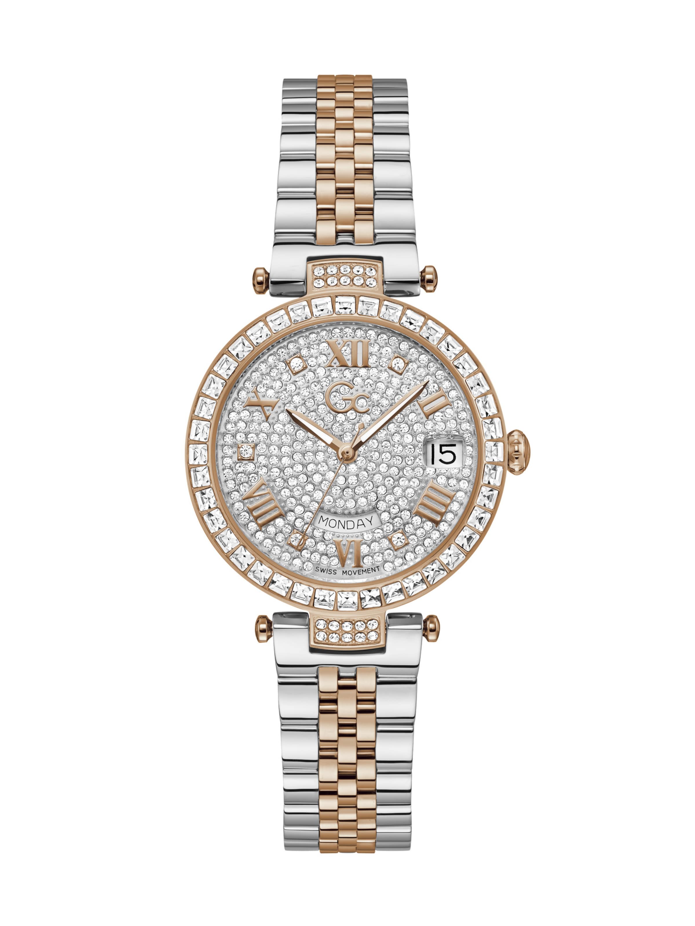 Gc Analog watch 'Gc Flair' in Silver: front