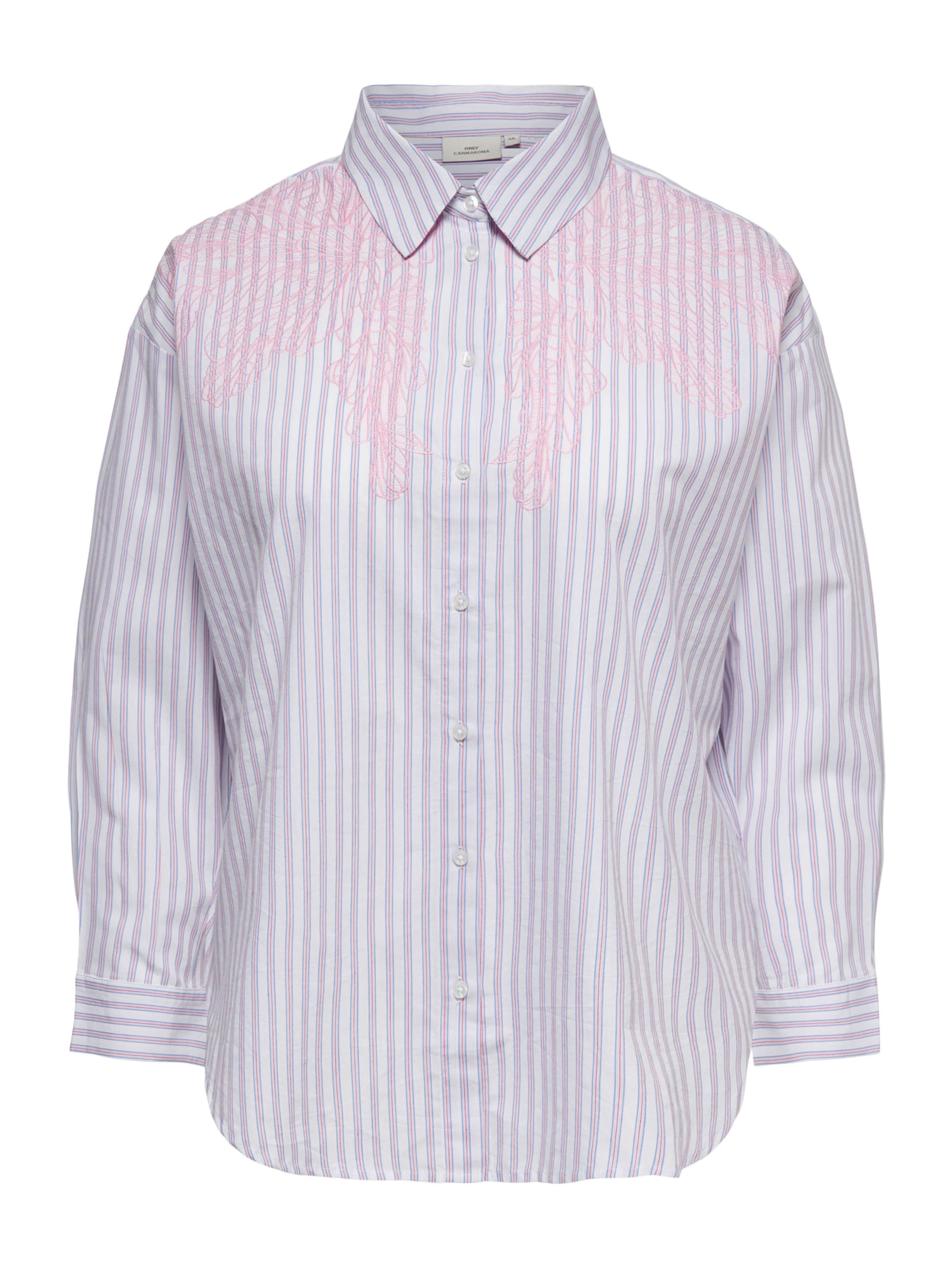 ONLY Carmakoma Blouse 'CARLIAH' in Azure / Rose / White, Item view