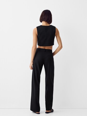 Regular Pantalon Bershka en noir