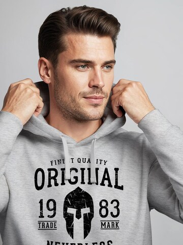 Neverless Sweatshirt 'Gladiator' in Grey