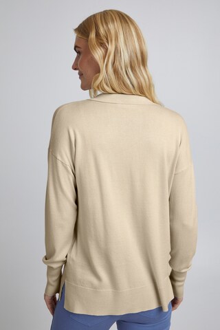 Fransa Sweater 'Fremalva' in Beige