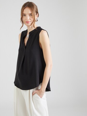 QS Blouse in Black: front