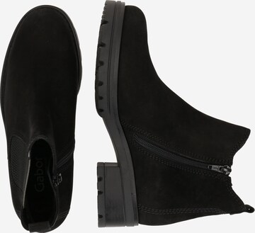 GABOR Chelsea boots in Zwart