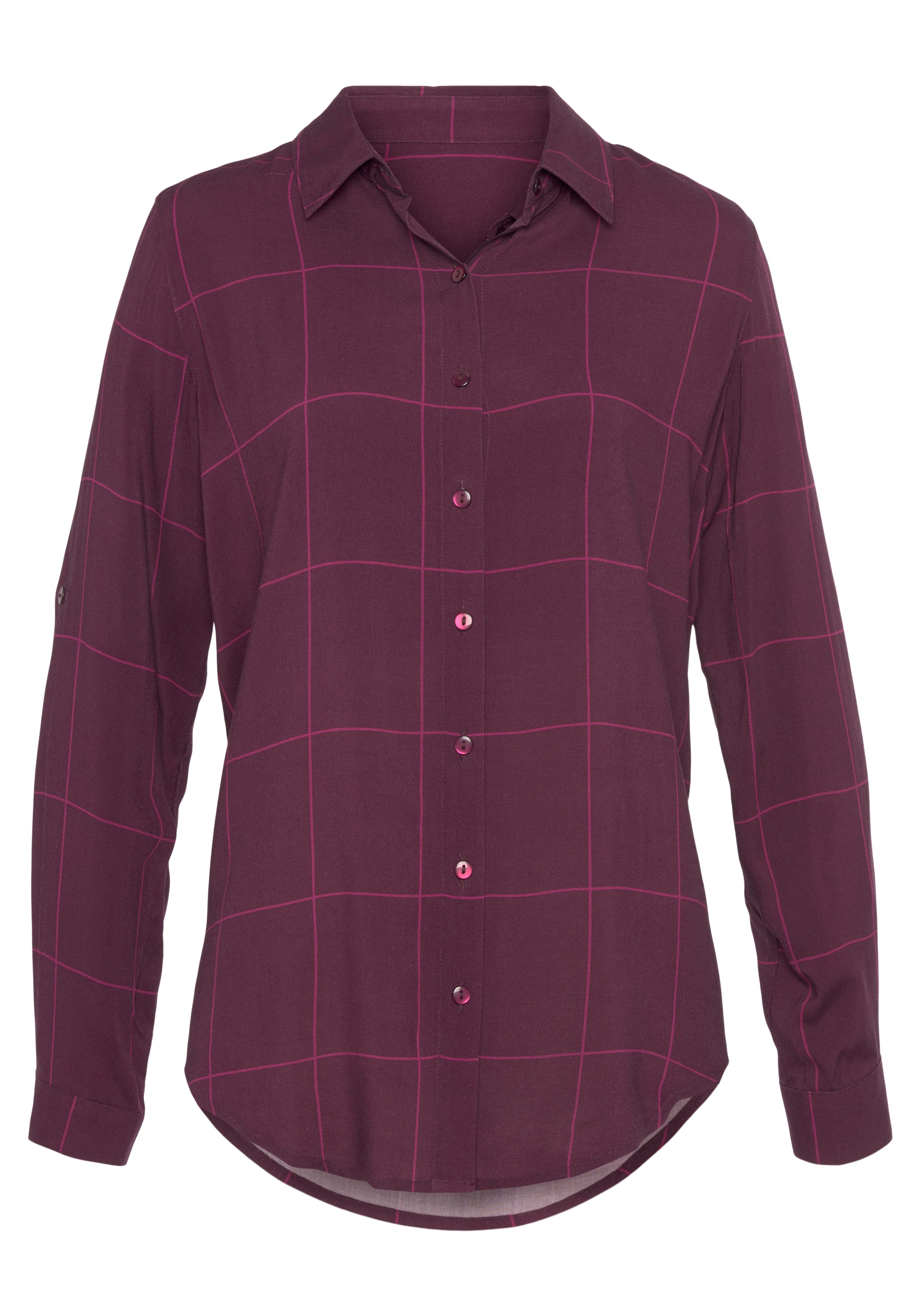 LASCANA Bluse i pink: forside