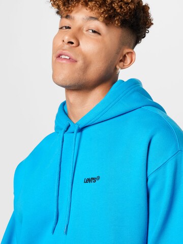 LEVI'S ® - Sweatshirt 'Levis Sweats Hoodie' em azul