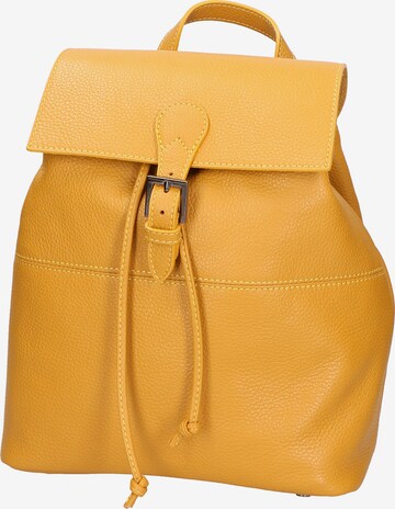 Gave Lux Backpack in Yellow: front
