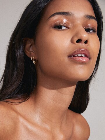 Boucles d'oreilles 'Scottie' Pilgrim en or : devant