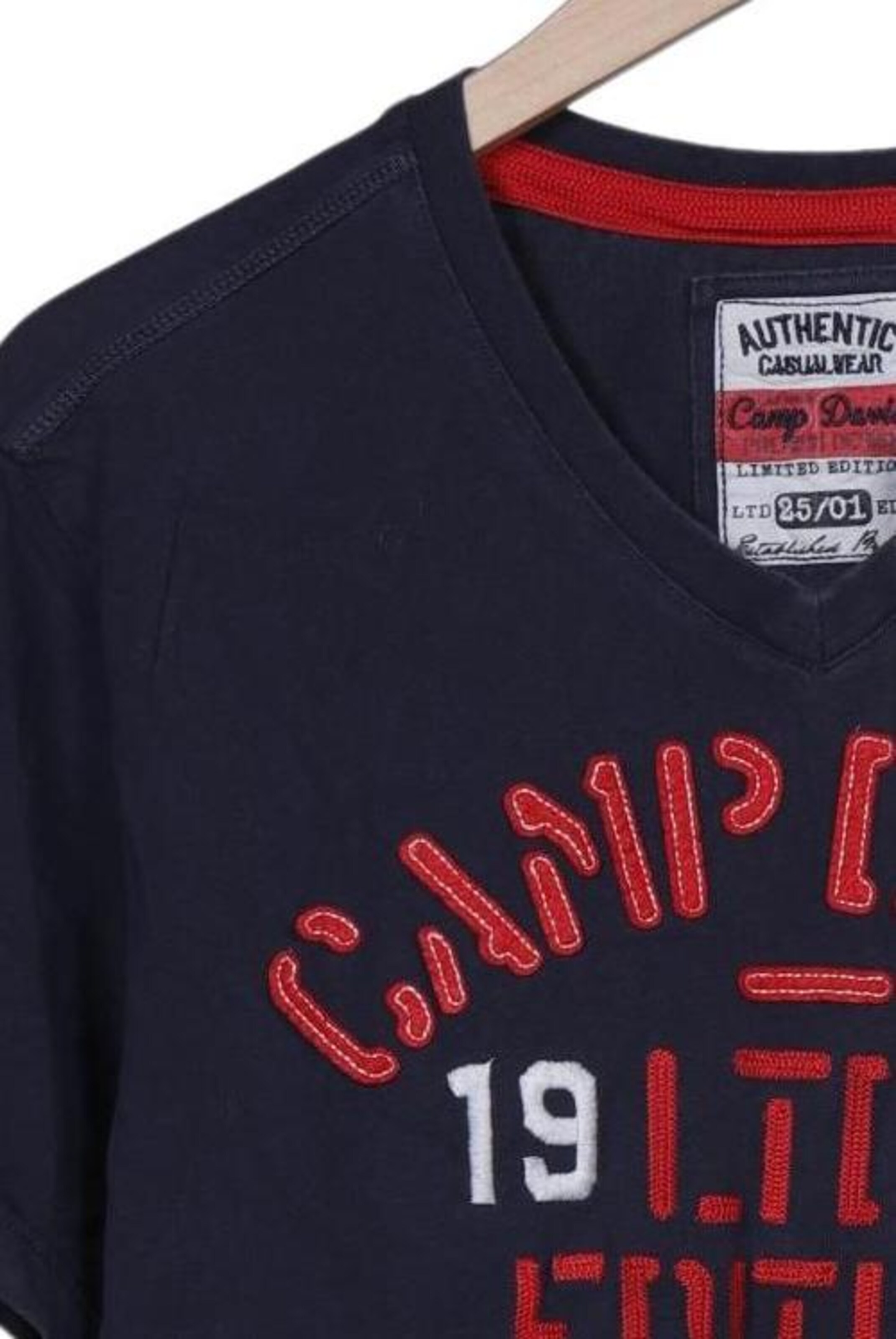 CAMP DAVID Shirt in L in Blue