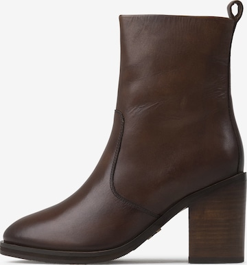 BRONX Ankle Boots 'New-Patt' in Brown: front
