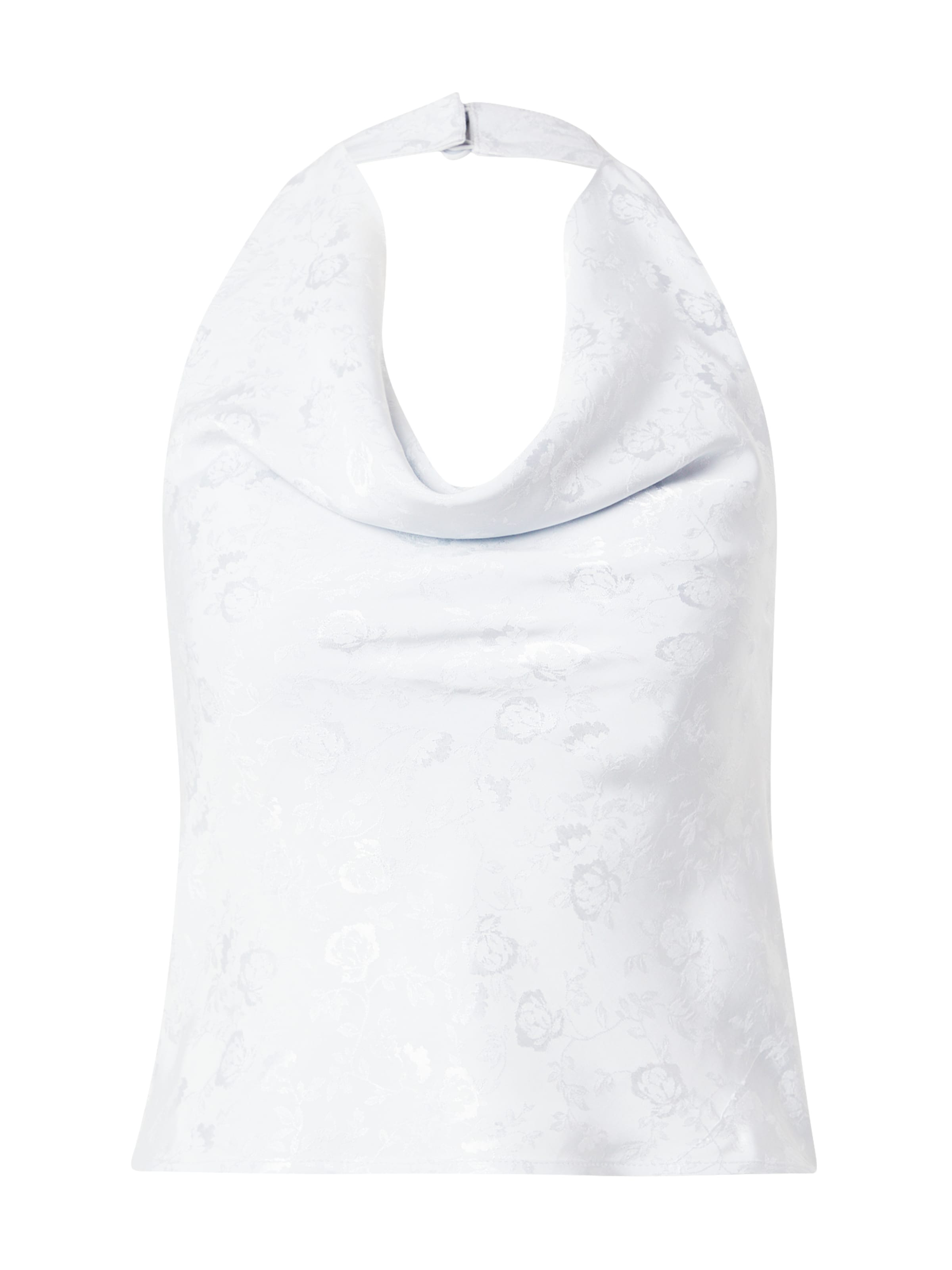 TOPSHOP - Top em azul: frente