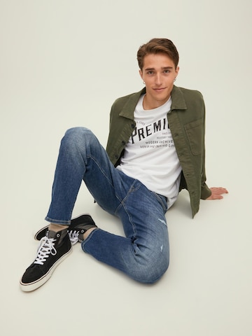 JACK & JONES Regular Дънки 'Mike' в синьо