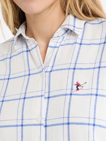 ETAM Nachthemd 'Willy' in Blau