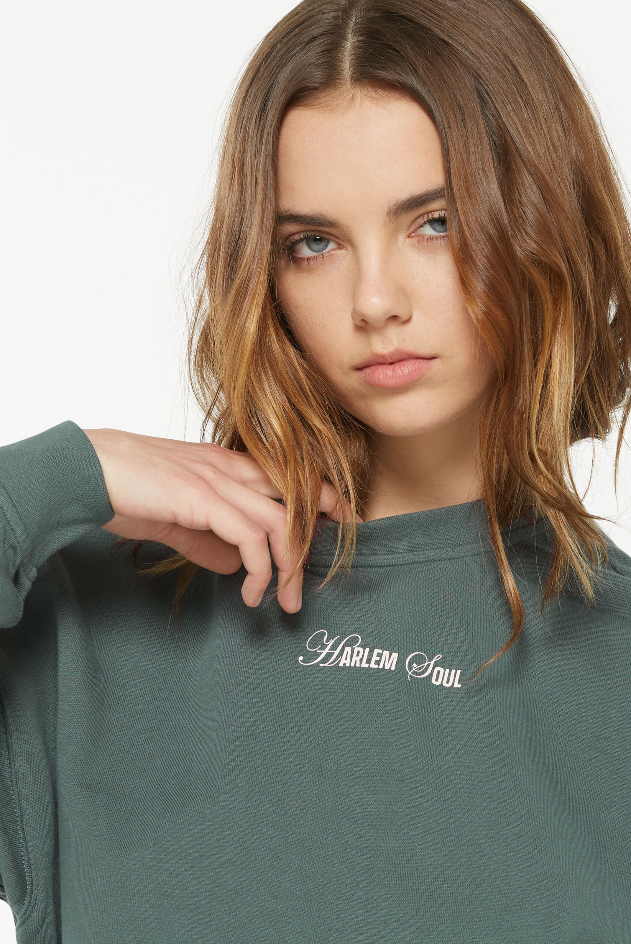 Harlem Soul Sweatshirt in Green