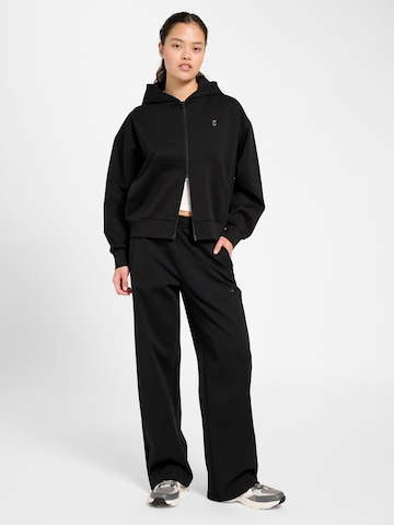 Hummel Zip-Up Hoodie in Black