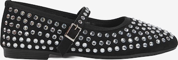 Ballerines à lanières Trendyol en noir : devant