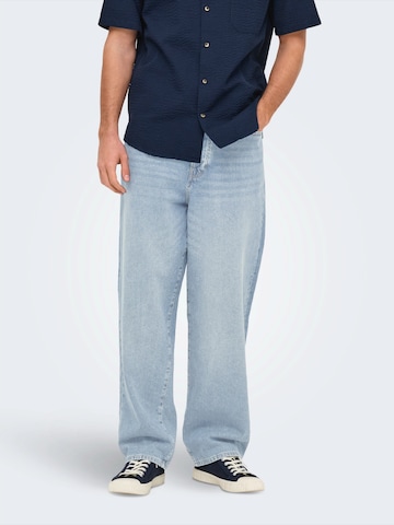 Only & Sons - regular Vaquero 'ONSFADE' en azul: frente