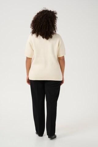 KAFFE CURVE Cardigan 'Verina' i hvid