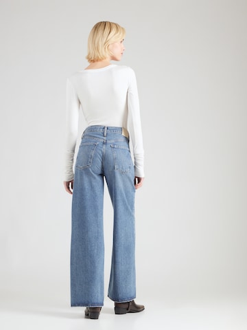 Wide leg Jeans de la Citizens of Humanity pe albastru