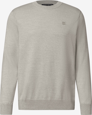 Street One MEN Pullover in Grau: Vorderseite