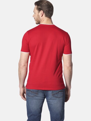 Jan Vanderstorm Shirt ' Flemming ' in Rood