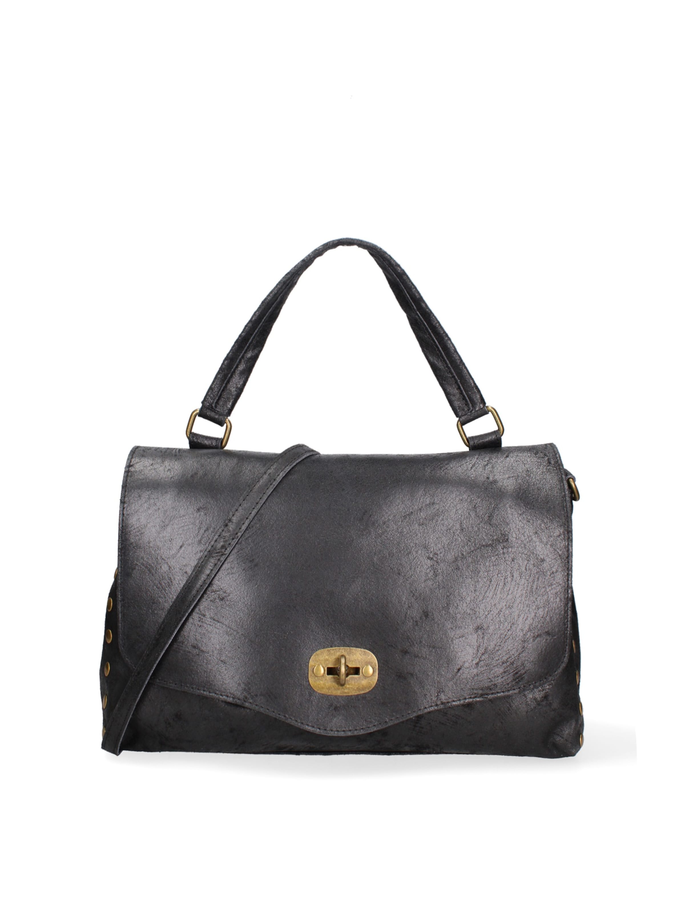Gave Lux Handbag in Black: front