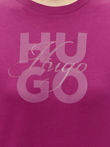 HUGO Shirt 'Dashire_5' in Pink