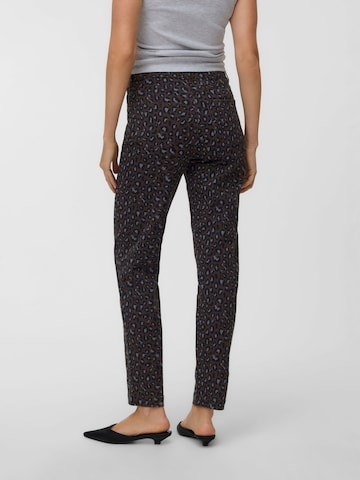 VERO MODA - Tapered Vaquero 'VMTessa' en marrón