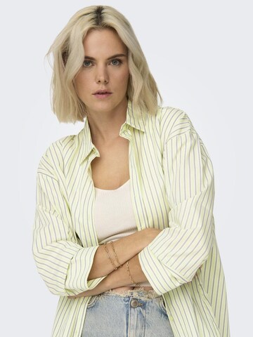 Camicia da donna 'GRACE MICHELLE' di ONLY in giallo