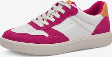 Tamaris - Zapatillas deportivas bajas en rosa: frente