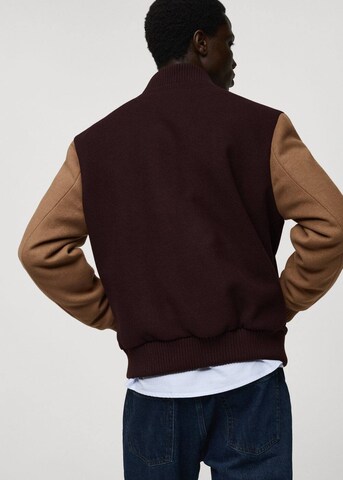 MANGO MAN Between-Season Jacket 'Ember' in Red