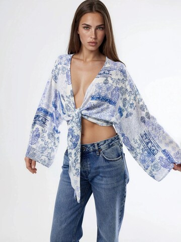 Camicia da donna di Busem in blu