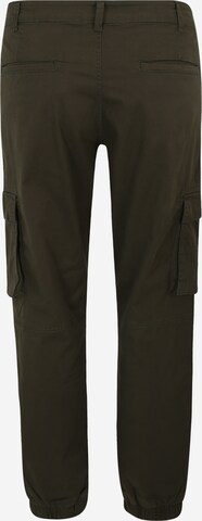 Only & Sons Big & Tall Tapered Cargo Pants in Green