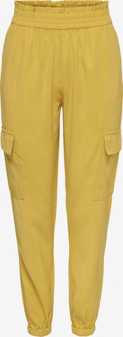Pantaloni cargo 'Aris' di ONLY in giallo: frontale