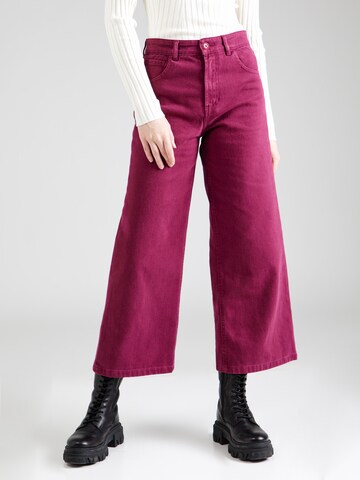 Wide Leg Pantalon Brava Fabrics en violet : devant