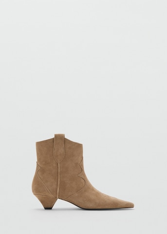 MANGO Stiefelette lu in Beige