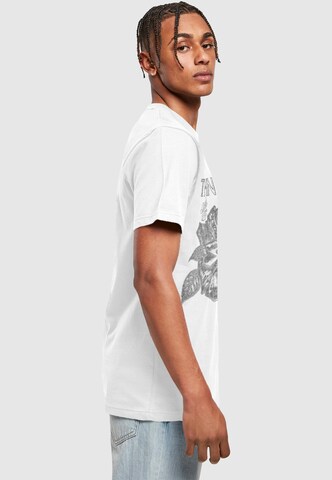 Merchcode T-Shirt 'Thin Lizzy' in Weiß