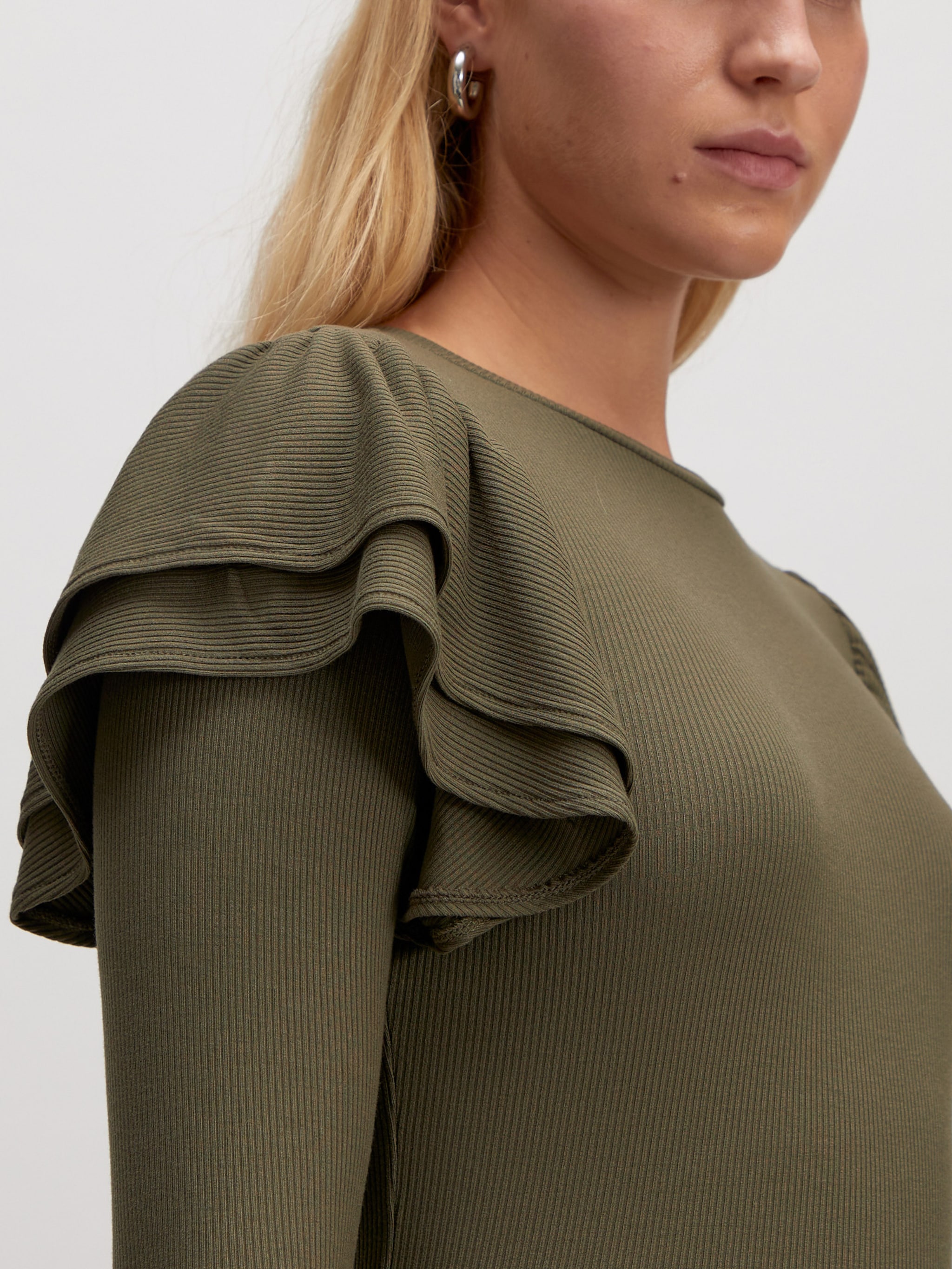 EDITED Shirt 'Elvira' grün