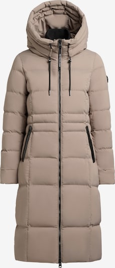 Žieminis paltas iš khujo, spalva – rusvai pilka, Prekių apžvalga