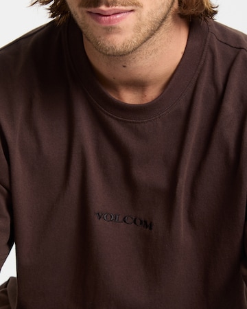 T-Shirt 'Stone LSE' Volcom en marron