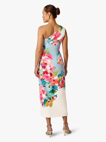 Adrianna Papell Jurk 'Petite One Shoulder Border Dress' in Gemengde kleuren