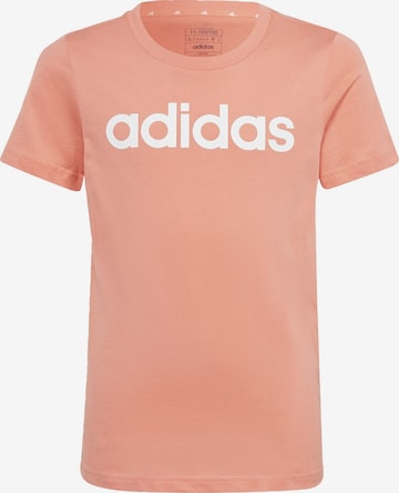 T-Shirt fonctionnel 'Essentials' ADIDAS SPORTSWEAR en orange : devant