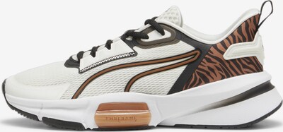 PUMA Athletic Shoes 'PWRFrame TR 3' in Brown / Black / White, Item view